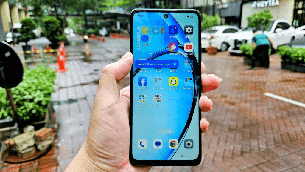 Interface ColorOS no Oppo A60