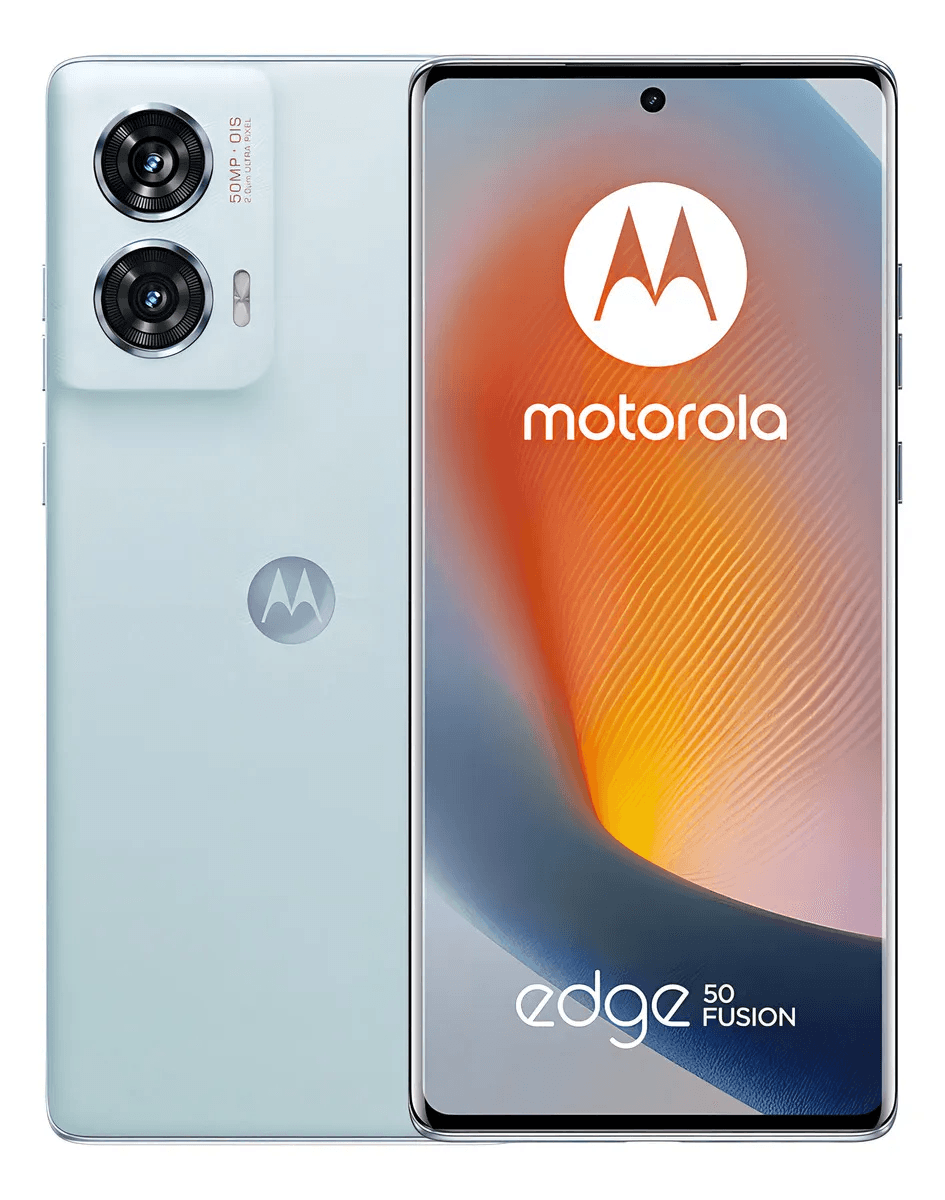 Motorola Edge Plus - visão frontal e traseira