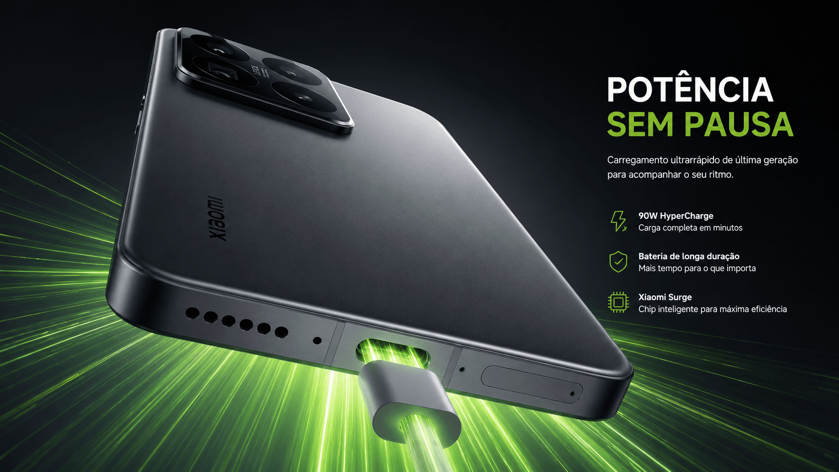 Carregamento Xiaomi 15T Pro